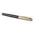 Penna a sfera con tappo color oro - colore Nero/Oro
