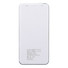 Power bank wireless 10.000 mAh e LED - colore Bianco