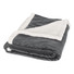 Plaid in pile e sherpa - colore Grigio