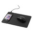 Tappetino mouse con ricarica wireless - colore Nero
