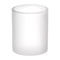 Tazza in vetro opaco ml colore bianco trasparente