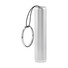 Torcia a LED in con logo luminoso colore argento