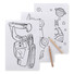Set per colorare colore beige
