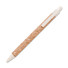 Penna a sfera eco in sughero e paglia colore beige MO9480-13