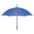 Ombrello 23 pollici in tessuto riciclato colore blu royal