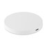 Caricatore wireless rotondo colore bianco