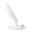 Caricatore wireless con supporto colore bianco