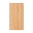 Caricatore wireless e power bank in bamboo colore legno