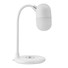 Lampada da scrivania con caricatore wireless colore bianco