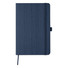 Quaderno A5 con copertina in legno colore blu MO9616-04