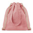 Sacca shopper in cotone riciclato colore rosso MO9603-05