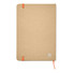 Notebook A5 riciclato colore arancio