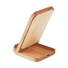 Caricatore wireless e stand in bamboo colore legno