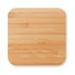 Caricatore wireless con hub USB colore legno