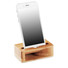 Stand per cellulare in bamboo colore legno