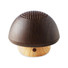 Speaker Bluetooth a forma di fungo effetto legno colore marrone