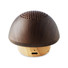 Speaker Bluetooth a forma di fungo effetto legno colore marrone