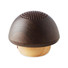 Speaker Bluetooth a forma di fungo effetto legno colore marrone