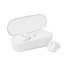 Set 2 auricolari wireless Bluetooth TWS 5.0 colore bianco