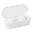 Set 2 auricolari wireless Bluetooth TWS 5.0 colore bianco