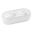 Set 2 auricolari wireless Bluetooth TWS 5.0 colore bianco