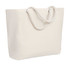 Borsa mare con manici in corda colore beige