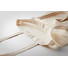 Shopper a rete colore beige