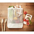 Shopper a rete colore beige