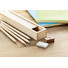 Set 12 colori in box di legno colore legno