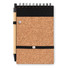 Notebook in sughero A6 con penna colore nero