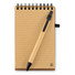 Notebook in sughero A6 con penna colore nero