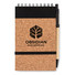 Notebook in sughero A6 con penna colore nero