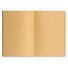 Notebook A5 con fogli in carta riciclata colore beige