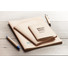 Notebook A6 con fogli in carta riciclata colore beige
