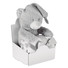 Orsacchiotto con coperta colore grigio MO9841-07