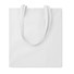 Shopper in cotone colorato da 180gr colore bianco MO9846-06