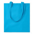 Shopper in cotone colorato da 180gr colore turchese MO9846-12