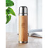 Thermos rivestito in bamboo colore legno