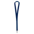 Lanyard in raso con moschettone