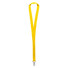 Lanyard in raso con moschettone