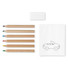 Set per colorare in astuccio di cotone