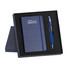 Parure agenda 2025 settimanale notes e penna blu