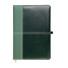 Agenda giornaliera 2025 in pvc verde