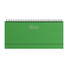 Planning base settimanale da scrivania 2025 verde lime