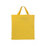 Borsa shopper 38x42 cm bianca colore giallo