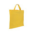 Borsa shopper 38x42 cm bianca colore giallo