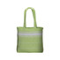 Borsa shopper cotone fouta 48x35x12 grig colore verde mela