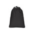 Sacchetto in cotone con cordini 10x14 cm  colore nero
