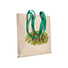 Shopper 220g in cotone  colore verde