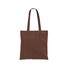 Shopper 38x42 cm in cotone colore marrone